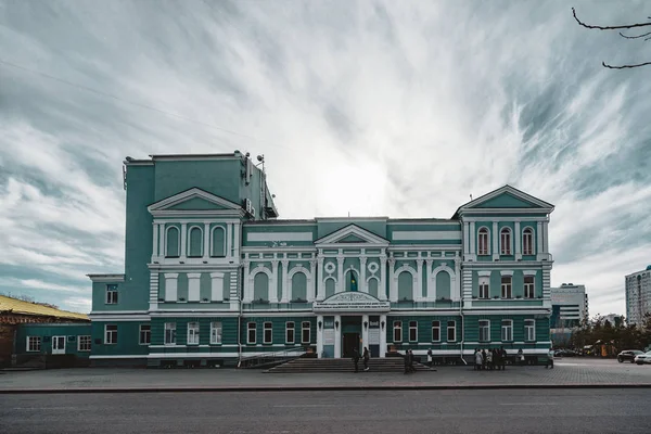Den akademiska ryska statsteater uppkallad efter M. Gorkij — Stockfoto