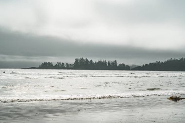 West coast Vancouver Adası yakınlarında Ucluelet British Columbia Kanada yabani Pasifik izinde