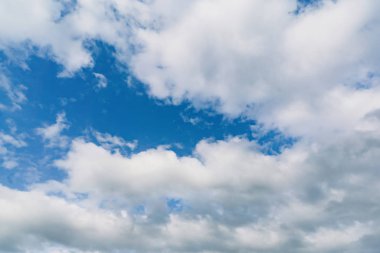 bulutlu mavi gökyüzü arkaplanı.