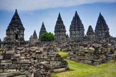 Prambanan Tapınağı Endonezya genelinde görünümü