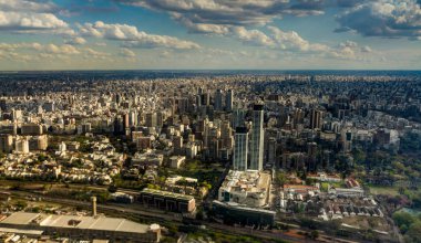 Skyline Panorama Havacılık Buenos Aires Arjantin