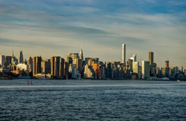 New York Skyline Cityview Manhatten Empire State Binası ile