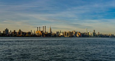 New York Skyline Cityview Manhatten Empire State Binası ile