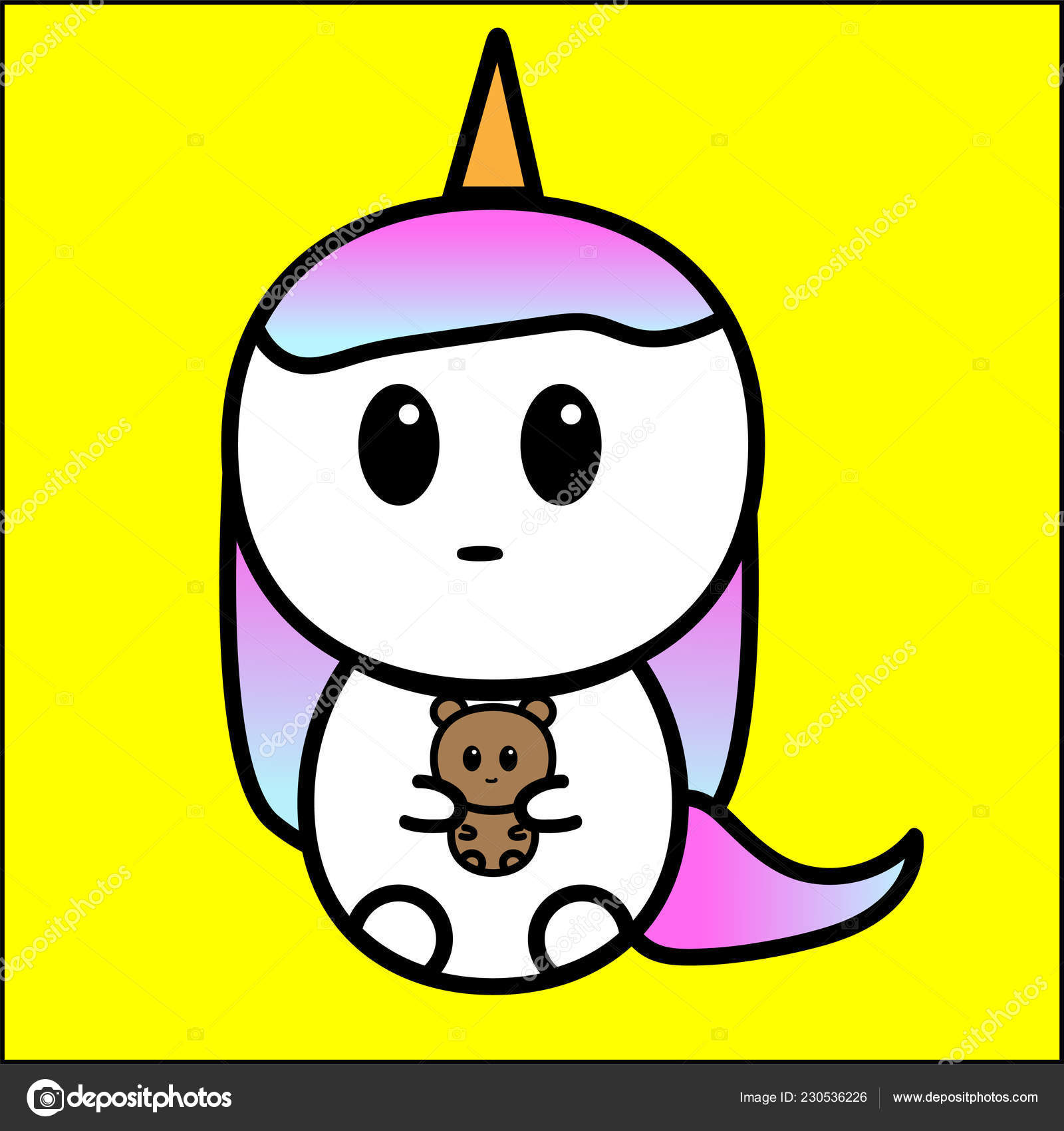 muñecas de unicornio kawaii