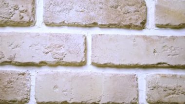 Arka plan dokusu. bej-pembe tuğla çatı tarzı tuğla duvar