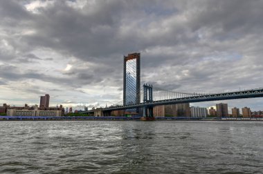 Brooklyn Heights New York şehir manzarası görünümünü.