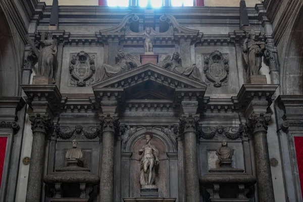 Benátky Itálie Března 2018 Spasitel Giulio Del Moro Chiesa San — Stock fotografie