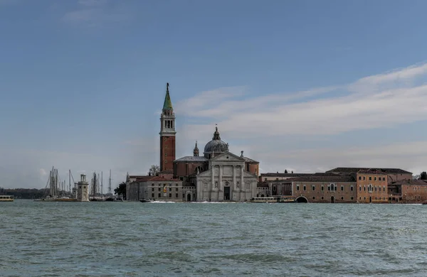 San Giorgio Maggiore Kirche Venedig Italien Über Den Canal Grande — Stockfoto