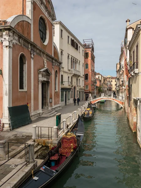 Venedik Talya Nın Çok Sayıda Kanal Boyunca Mimarlık — Stok fotoğraf