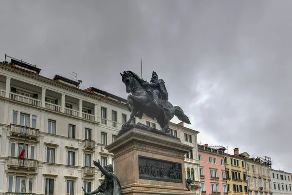 Monument Victor Emmanuel Venice Italy Italians Gave Him Epithet Father — Stock Photo, Image