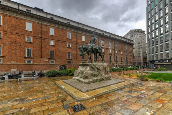 Denkmal Für Missori 1916 Auf Der Piazza Missori Mailand Giuseppe — Stockfoto