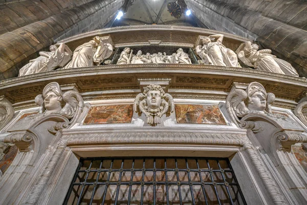 Milão Itália Março 2018 Catedral Milão Duomo Milano Uma Das — Fotografia de Stock