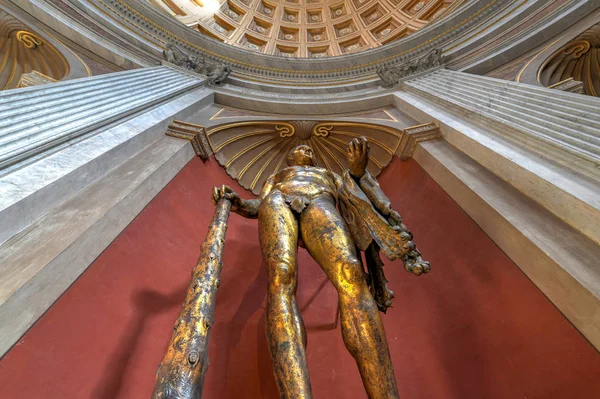 Scultura Arte Nel Museo Vaticano Città Del Vaticano Roma Italia — Foto Stock