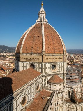 Florence Duomo. Basilica di Santa Maria del Fiore (Çiçek Aziz Mary Bazilikası) Floransa, İtalya.
