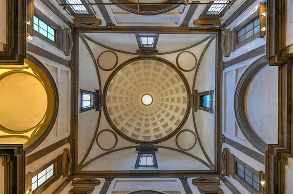 Florence Italie Mars 2018 Vue Intérieure Chapelle Des Médicis Florence — Photo