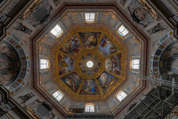 Florens Italien Mars 2018 Interiör Medici Kapellet Florens Landmärket Del — Stockfoto