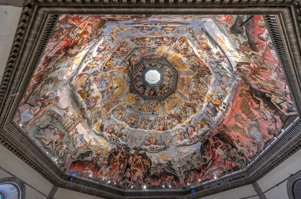 フィレンツェ イタリア 2018 フィレンツェのドゥオーモ バシリカ イタリア フィレンツェのサンタ マリア フィオーレ 花の聖マリア聖堂 — ストック写真