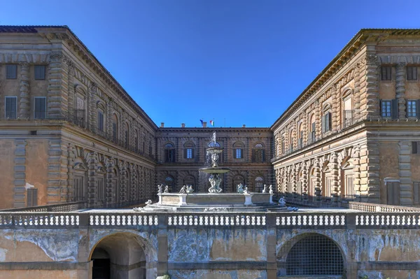 Palazzo Pitti Zahrady Boboli Park Florencii Která Domovem Pro Kolekce — Stock fotografie