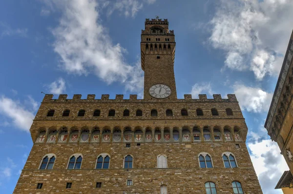 Arnolfo Tower Palazzo Vecchio Florens Italien — Stockfoto