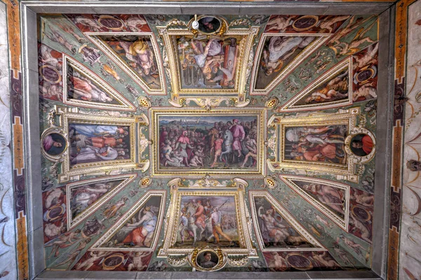 Florenz Italien März 2018 Palazzo Vecchio Auf Der Piazza Della — Stockfoto