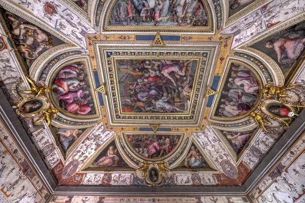 Флоренція Італія Березня 2018 Палаццо Веккьо Пьяцца Делла Signoria Флоренції — стокове фото