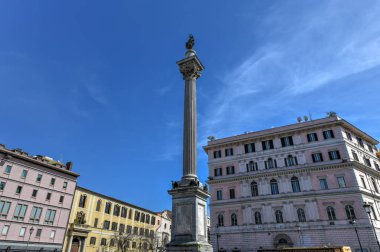 Colonna della Pace (barış sütun) dışında Basilica di Santa Maria Maggiore Roma, İtalya