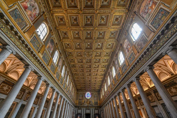 Roma Marzo 2018 Basilica Santa Maria Maggiore Roma Santa Maria — Foto Stock