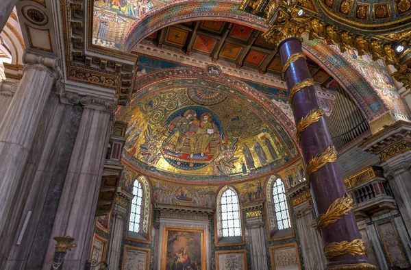 Rom Italien März 2018 Basilica Santa Maria Maggiore Rom Italien — Stockfoto