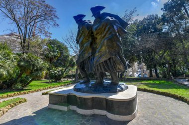 Roma, İtalya Carabinieri iki yüzyıllık Anıtı