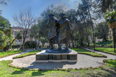 Roma, İtalya Carabinieri iki yüzyıllık Anıtı