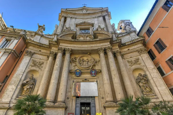 San Marcello Corso Church 18Th Century Rome Italy — Stock Photo, Image