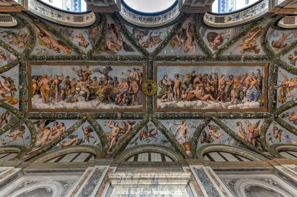 Rom Italien Mars 2018 Detalj Taket Konstgalleriet Corsini Palace Rom — Stockfoto
