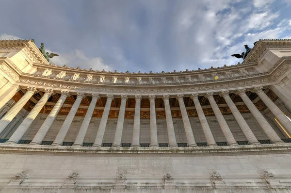 Altar Anavatan Olarak Bilinen Ulusal Anıt Victor Emmanuel Roma Talya — Stok fotoğraf