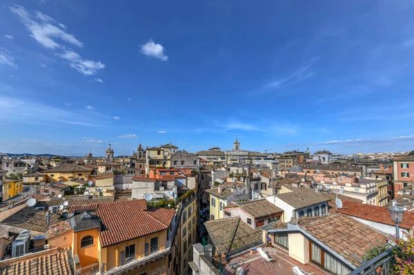 Flygfoto Över Staden Rom Italien — Stockfoto