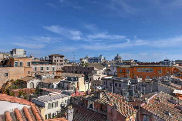 Vista Aérea Ciudad Roma Italia — Foto de Stock