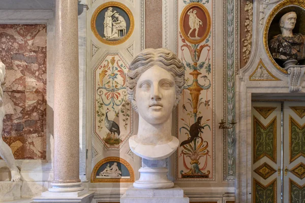 Rom Italien Mars 2018 Marmor Statyer Villa Borghese Rom — Stockfoto