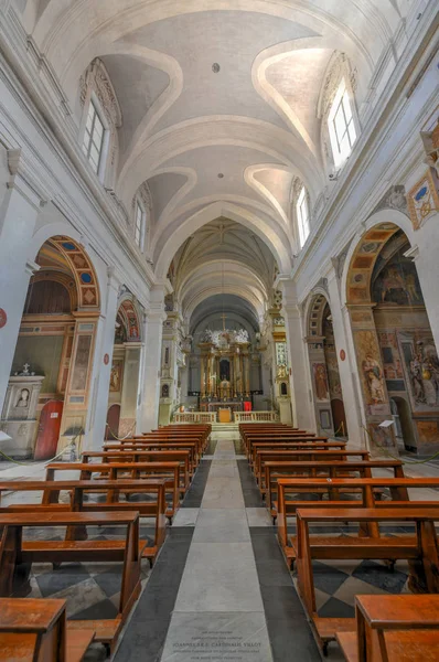 Rom Italien Mars 2018 Santissima Trinità Dei Monti Franska Kyrkan — Stockfoto