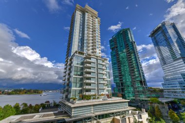 Vancouver 'daki Vancouver Limanı, British Columbia, Kanada