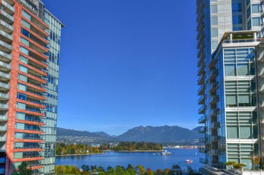 Vancouver 'daki Vancouver Limanı, British Columbia, Kanada