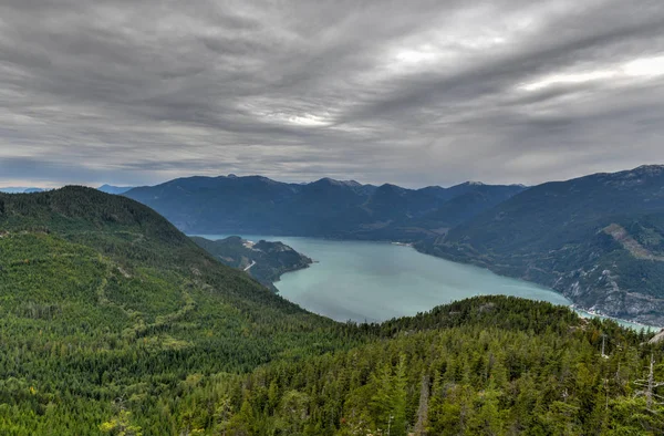 Garibaldi Lake Alpin Sjö British Columbia Kanada Det Ligger Nära — Stockfoto