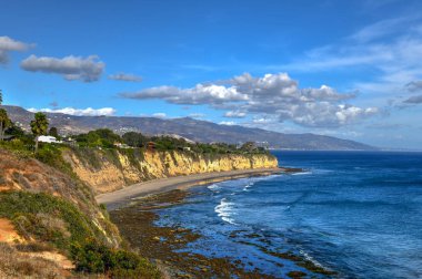 Noktası Dume devlet Beach ve koru, Malibu, Kaliforniya