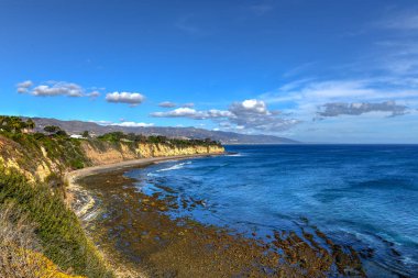 Noktası Dume devlet Beach ve koru, Malibu, Kaliforniya