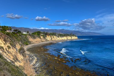 Noktası Dume devlet Beach ve koru, Malibu, Kaliforniya