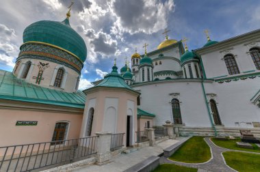 Yeni Kudüs manastırda Istra, Rusya Federasyonu. Rus Ortodoks Kilisesi Moskova Oblast, Rusya büyük bir manastır var.