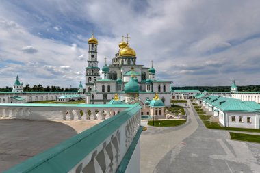 Yeni Kudüs manastırda Istra, Rusya Federasyonu. Rus Ortodoks Kilisesi Moskova Oblast, Rusya büyük bir manastır var.