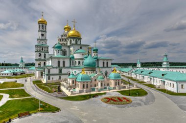Yeni Kudüs manastırda Istra, Rusya Federasyonu. Rus Ortodoks Kilisesi Moskova Oblast, Rusya büyük bir manastır var.