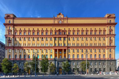 Lubyanka is the name for the headquarters of the FSB and affiliated prison on Lubyanka Square in Meshchansky District of Moscow, Russia. clipart