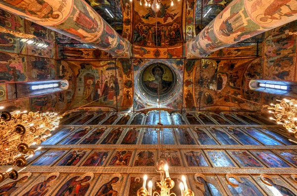Μόσχα Ρωσία Ιουνίου 2018 Καθεδρικός Ναός Της Κοιμήσεως Στην Πλατεία — Φωτογραφία Αρχείου