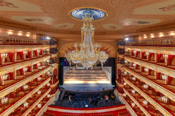 Moscow Russia June 2018 Bolshoi Theater Historic Theater Moscow Russia — Stock Photo, Image