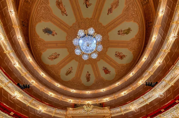 Moskva Ryssland Juni 2018 Bolsjojteatern Historisk Teater Moskva Som Innehar — Stockfoto